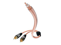 Кабель сабвуферный Inakustik Star Audio Cable Y-Sub RCA - 2xRCA 7.5m 00308275