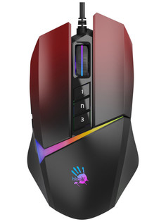 Мышь A4Tech Bloody W60 Max USB Red