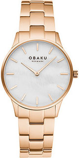 fashion наручные женские часы Obaku V247LXVWSV. Коллекция Links