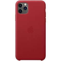 Чехол для смартфона Apple iPhone 11 Pro Max Leather Case, красный