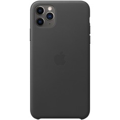 Чехол для смартфона Apple iPhone 11 Pro Leather Case, черный