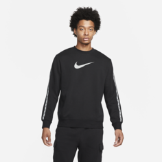 Мужская флисовая толстовка Nike Sportswear - Черный