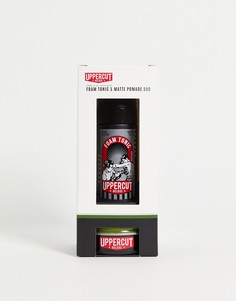 Набор из двух средств для волос: помада и мусс Uppercut Deluxe Matte Pomade & Foaming Tonic-Бесцветный