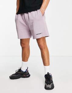 Сиреневые трикотажные шорты от комплекта Sixth June-Фиолетовый цвет