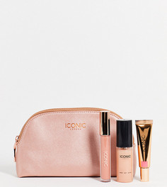 Эксклюзивный набор косметических средств Iconic London x ASOS – Ready, Set, Shimmer (цена 47£)-Разноцветный