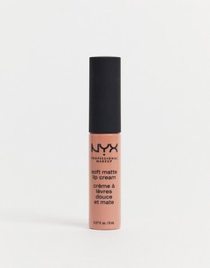 Мягкий матовый крем для губ NYX Professional Makeup - Athens-Розовый цвет
