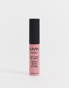 Мягкий матовый крем для губ NYX Professional Makeup (Istanbul)-Розовый цвет