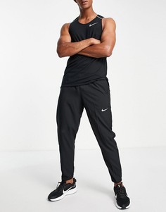 Черные тканевые джоггеры Nike Running Challenger Dri-FIT-Черный цвет