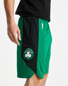 Зеленые шорты с символикой баскетбольного клуба "Boston Celtics" Nike Basketball NBA-Зеленый цвет