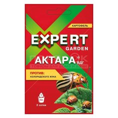 Инсектицид Expert Garden Актара от колорадского жука на картофеле, 1.2 г