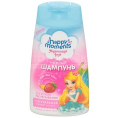 Шампунь детский Happy Moments, Маленькая фея Послушные локоны, для купания, 240 мл