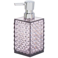 Дозатор для жидкого мыла, Swensa, Rapas, пластик, фиолетовый, SWP-0660VL-A