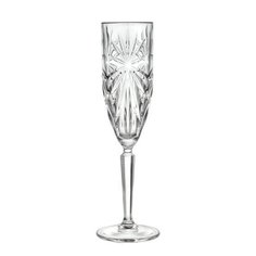 Бокал для шампанского, 160 мл, хрусталь, 6 шт, RCR, Oasis, 41371