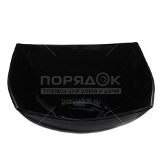 Салатник стекло, квадратный, 24 см, Quadrato Black, Luminarc, 06931, черный