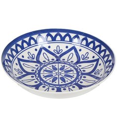 Тарелка суповая, керамика, 20 см, круглая, Бухара, Daniks