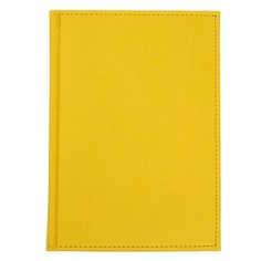 Ежедневник датированный а5 на 2022 год, 168 листов, обложка искусственная кожа vivella, жёлтый Calligrata