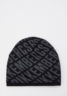 Шапка Bikkembergs BLACK GREY