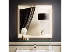 Зеркало с подсветкой monaco (alavann) белый 60x80x3.5 см.