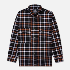 Мужская рубашка Edwin Big Heavy Flannel Brushed, цвет чёрный