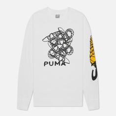 Мужской лонгслив Puma 4th Quarter, цвет белый