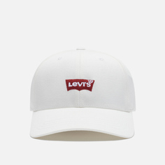 Кепка Levis Mid Batwing Flexfit, цвет белый