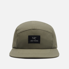 Кепка Arcteryx 5 Panel Label, цвет оливковый Arc'teryx