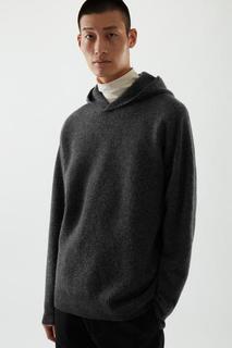 ХУДИ ОВЕРСАЙЗ ИЗ СМЕСИ ШЕРСТИ ОВЦЫ И ЯКА COS