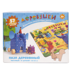 Пазл Деревяшки фигурный