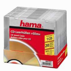 Коробка для CD/DVD HAMA H-11521