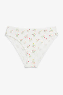 Трусы с высокой посадкой Monki