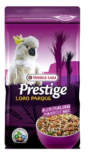 Корм Versele-Laga Prestige PREMIUM Australian Parrot Loro Parque Mix для крупных попугаев, 1кг