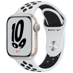 Смарт-часы Apple Watch Nike S7 GPS 41mm StarAl/PurePlat/BlackSport Watch Nike S7 GPS 41mm StarAl/PurePlat/BlackSport