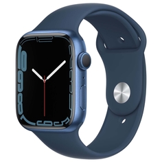 Смарт-часы Apple Watch Series 7 GPS 45mm Blue Al/Abyss Blue Sport Watch Series 7 GPS 45mm Blue Al/Abyss Blue Sport