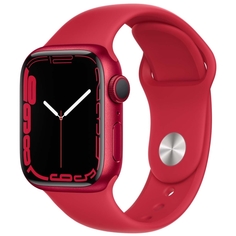 Смарт-часы Apple Watch Series 7 GPS 41mm (PRODUCT)RED Alum. Sport Watch Series 7 GPS 41mm (PRODUCT)RED Alum. Sport