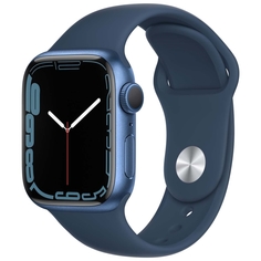 Смарт-часы Apple Watch Series 7 GPS 41mm Blue Al/Abyss Blue Sport Watch Series 7 GPS 41mm Blue Al/Abyss Blue Sport