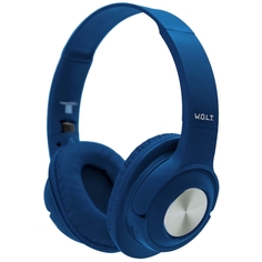 Наушники накладные Bluetooth W.O.L.T. STN-340 blue STN-340 blue