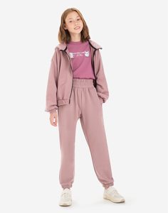 Розовые спортивные брюки Jogger для девочки Gloria Jeans