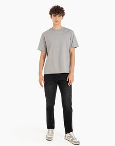Чёрные джинсы Slim 90-s мужские Gloria Jeans