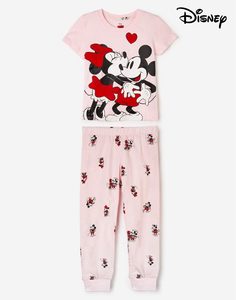 Пижама с принтом Disney для девочки Gloria Jeans