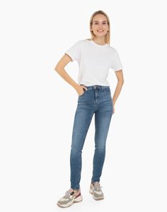 Облегающие джинсы Legging с высокой талией Gloria Jeans