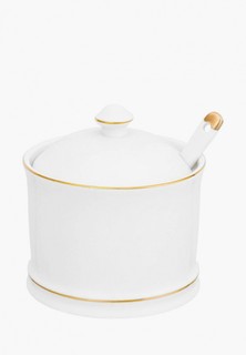 Сахарница Elan Gallery 320 мл Снежинка, с ложкой