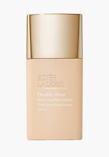 Тональный флюид Estee Lauder DOUBLE WEAR SHEER Long-Wear Makeup spf 20, стойкий полупрозрачный матовый финиш, тон 1N1 ivory nude, 30 мл