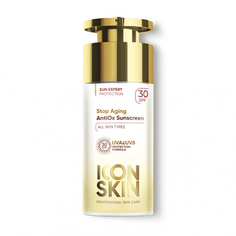 Icon Skin, Солнцезащитный крем Stop Aging, SPF 30, 30 мл