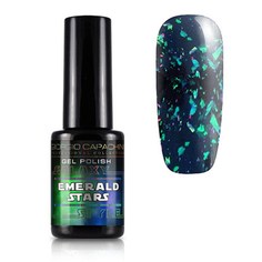 Giorgio Capachini, Гель-лак Galaxy Style №904, Emerald Stars