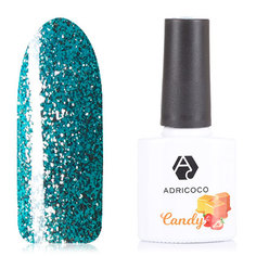 ADRICOCO, Гель-лак Candy №04, Ягодное тоффи