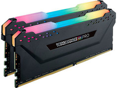 Модуль памяти Corsair Vengeance RGB Pro DDR4 DIMM 3200MHz PC4-25600 CL16 - 16Gb KIT (2x8Gb) CMW16GX4M2C3200C16