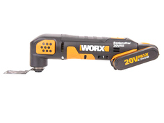 Шлифовальная машина Реноватор Worx WX682 2.0Ач х1 сумка