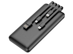 Внешний аккумулятор TFN Power Bank Uni 10 10000mAh Black TFN-PB-254-BK