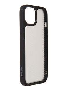 Чехол Usams для APPLE iPhone 13 US-BH773 Carbon Design Matte Black УТ000028126