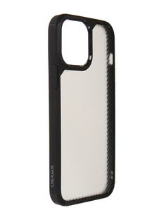 Чехол Usams для APPLE iPhone 13 Pro Max US-BH775 Carbon Design Matte Black УТ000028128